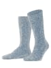 Falke Socken Carved Pile in Arcticblue