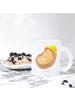 Mr. & Mrs. Panda Tee Tasse Igel Beten ohne Spruch in Transparent