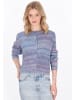 myMo Cardigan in blue multicolor