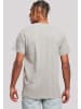 F4NT4STIC T-Shirt Ahoi Anker Crop Knut & Jan Hamburg in grau meliert