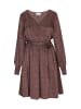 Usha Damen Dress in Violett Curry