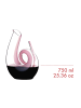 RIEDEL Glas Dekanter Curly in 26,5 cm in pink