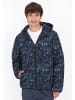 MO Men Jacket in navy multicolor