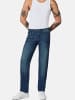 PEAK TIME  Tapered-fit-Jeans Cosmis in Aurora Indigo