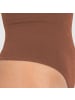 SMILODOX High Waist String Nysa in Braun