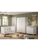 58 aufm Kessel BABYZIMMER SET Keely Kiefer weiß Baby-/Juniorbett Kommode Schrank