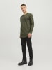 Jack & Jones Langarm-T-Shirt in Forest Night