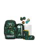 Ergobag Grundschulranzen Pack TriBäratops in grün/gelb