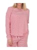 NORMANN Schlafanzug langarm Oberteil Pyjama Shirt Top in pink