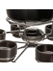 5five Simply Smart Drehbares Fondue-Set für 6 Personen, Keramik in Schwarz