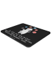 Mr. & Mrs. Panda Mauspad Online Marketing Manager Herz mit Spruch in Schwarz