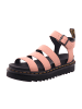 Dr. Martens Plateau Sandaletten in Rosa