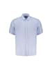 North Sails Blau Herren Hemd aus Leinen