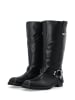 Bianco Biker Boots in Black