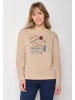 GreenBomb Sweatshirt Nature Mountain Trip in Kaffee Latte