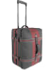 normani Reisetasche mit Handgepäckmaß Aurori 45 in Dunkelgrau/Rot