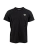 Roberto Geissini Ornament Cross T-Shirt Schwarz