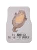 Mr. & Mrs. Panda Automatte Otter Umarmen mit Spruch in Grau Pastell
