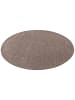 Snapstyle Hochflor-Teppich Cottage Rund in taupe