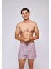 SNOCKS American Woven Boxershorts aus Bio-Baumwolle 3 Stück in Stripe