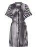 InWear Kleid KilloIW Lockere Passform in Marine Blue Stripe