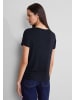 Street One T-Shirt in deep blue