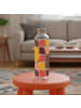 Geda Labels Trinkflasche Retro Muster in Gelb - 500ml