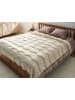 Beliani Kuscheldecke KHARI in Beige - (W) 200 x (H) 1 x (L) 200 cm