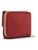 Lazarotti Bologna Leather Zip-Around Geldbörse Leder 12 cm red