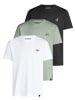riverso  T-Shirt riverso RIVJay 3er Set Pack in Mehrfarbig