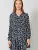 KOROSHI Kleid mit langen ärmeln in schwarz