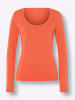 Heine Rundhalspullover in orange
