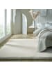 KADIMA DESIGN Hochflor Teppich Unifarben, Schlafzimmer in Weiß