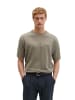 Marc O'Polo Kurzarm-Pullover Travel Collection in Frozen Taupe