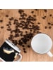 Mr. & Mrs. Panda Kaffeebecher Flitterwochen Abenteuer mit Spruch in Schwarz