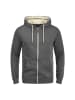 BLEND Kapuzensweatjacke BHHulker in Dunkelgrau