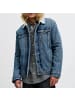 Jack and Jones JJIJEAN JJJACKET W. Sherpa AKM 024 SN in Blau