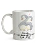 Mr. & Mrs. Panda Tasse Pinguin Beste Lieblingsfreundin der Welt ... in Weiß