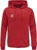 Hummel Reißverschluss Kapuzenpullover Hmlcore Erwachsene in TRUE RED