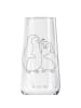 Mr. & Mrs. Panda Champagnerglas Pinguine Einschlafen ohne Spruch in Transparent