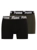 Puma Pants im 2er-Pack in oliv schwarz