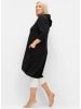sheego Shirtkleid in schwarz