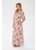 Cream Kleid CRTiah A-shape in Pink Flower