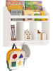 SoBuy Kinderregal in Weiß - (B)60 x (H)51 x (T)18cm