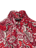 Olsen Bluse Boho Chic in rot weiß