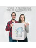 Mr. & Mrs. Panda Poster Elefant Seifenblasen ohne Spruch in Grau Pastell