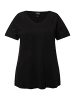 Ulla Popken Shirt in schwarz