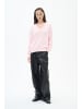 InWear Strickpullover FosterIW Relaxed fit in Pale Pink Melange