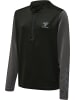 Hummel Hummel Reißverschluss Sweatshirt Hmlongrid Multisport Kinder in JET BLACK/FORGED IRON