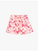 KOTON Shorts in Rosa Gemustert
